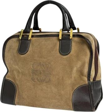 Loewe Pre-owned Handbags, female, Brown, Size: ONE SIZE Pre-owned Amazona Handbag