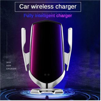 Trade Shop Trade Shop - Portacellulare Carica Batteria A Induzione Ir Universale Per Auto Smartphone