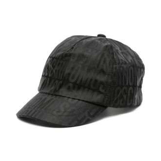 Moschino Caps, unisex, Black, Size: 58 CM Black Hats & Beanies Htx01Nl3E0086195