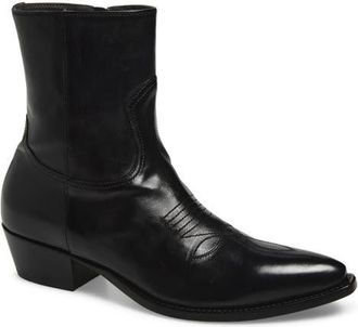 To Boot New York Deacon Western Boot in Todi Nero at Nordstrom, Size 11.5