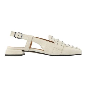 VIA VAI Schoenen, Dames, Beige, 37 EU, Leer, Julie Damian Slingbacks