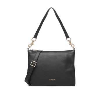 Francesco Biasia Borsa a spalla con logo - - Bags - Donna - Nero - ONE SIZE