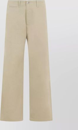 Burberry straight leg trousers with pockets and belt loops