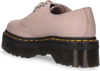 Dr. Martens Womens 1461 Quad Ii Lace-Up Derby Shoes Grey > Flats