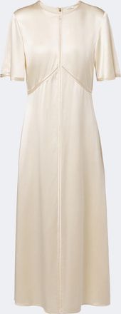 Joseph Aura silk satin midi dress