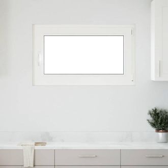 vidaXL Ventana De S&oacute;tano risor 100x60 Cm Oscilobatiente Din Derecha Antracita Vidaxl