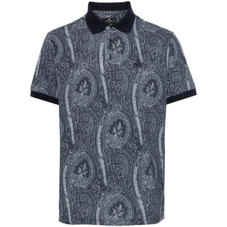Etro Paisley-print Polo Shirt