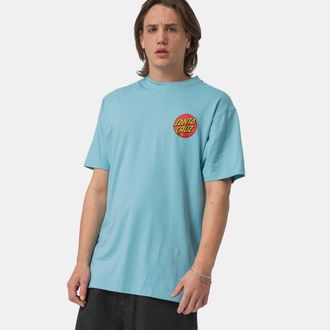Santa Cruz T-Shirt SANTA CRUZ CLASSIC DOT CHEST T-SHIRT, Herren, Gr. XL, norse blau, Obermaterial: 100% Baumwolle, Shirts T-Shirt