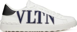 Valentino Garavani VLTN low-top sneakers - men - Calf Leather/Rubber/Bos Taurus/Polyamide - 39.5 - White