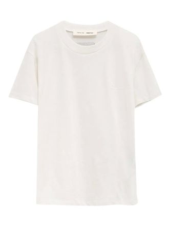 Fear of God embroidered T-shirt - women - Cotton/Polyester - S - White