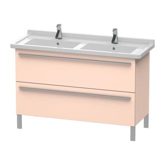 Duravit Duravit X-large Mueble De Pared 6538, 2 Extra&iacute;bles, 1200mm Para C&oacute;digo D 033213, Color (frente/cuerpo): Albaricoque Perla Seda Laca Mate - Xl653802020