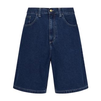 Carhartt Work in Progress Carhartt Wip, Denim Shorts, male, Blue, Size: XL Brandon Short