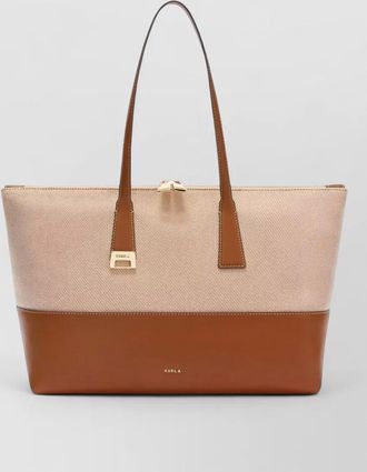 Furla olivia large tote bag dual handles