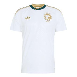 adidas Saudi Arabia 2026 Away Jersey Asia Sizing White Khaki Aurora Ivy JL6953