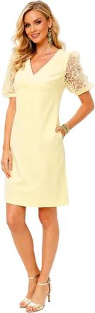 Linea Raffaelli Jurk 261-077-02 - Dames - Korte kleedjes - Geel - L - Kleedjes