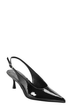 Marc Fisher Reynna Pointed Toe Slingback Pump in Blk01 at Nordstrom Rack, Size 7.5