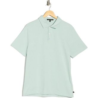 Robert Barakett Alvaro Cotton Blend Knit Polo in Dusty Teal at Nordstrom Rack, Size Xx-Large