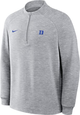 Nike Duke Par Nike Mens Therma-FIT College Half-Zip Pullover in Grey | 068F01HDU-P8H