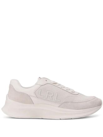 Lauren Ralph Lauren Sneakers in pelle scamosciata - Bianco