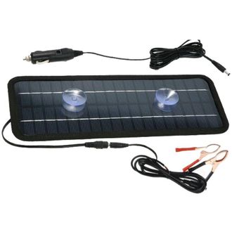 OEM Panel Solar Port&aacute;til Crezuo De 18 V Y 20 W Con Bater&iacute;a De Respaldo Para Uso En Exteriores En Autom&oacute;viles Y Embarcaciones.-crezuo