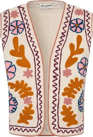 Lollys Laundry Dames, Jassen, Beige, Maat: 2XL