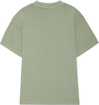 Dalix Mens Lil Alien Heavyweight Pigment Dye Tee in Oil Green at Nordstrom, Size Xxx-Large
