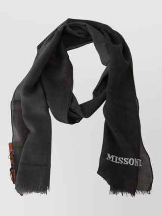Missoni wool scarf