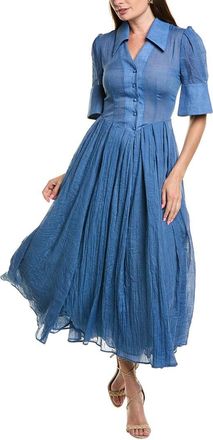 BGL Fashion Pleated Midi Dress