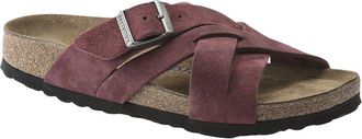 Birkenstock Lugano Soft Footbed Suede Sandal