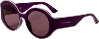 Longchamp Womens LO758S 53 500 Sunglasses - Purple - One Size