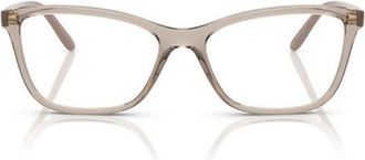 Vogue Eyewear 52mm Butterfly Optical Glasses in Caramel at Nordstrom