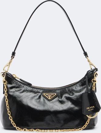 Prada Mini leather shoulder bag