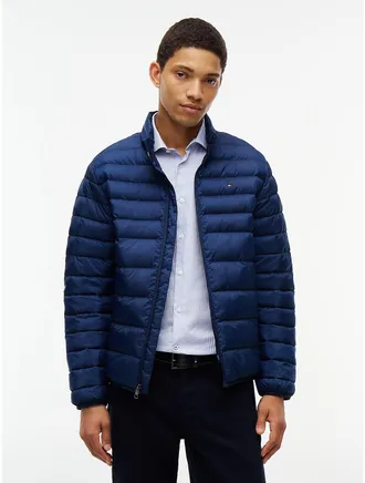 Tommy Hilfiger Mens Lightweight Packable Jacket - Carbon Navy - XXXL