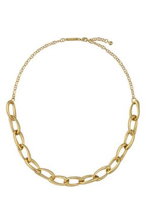 Ted Baker Corola Contour Chain Necklace in Metallic Gold at Nordstrom