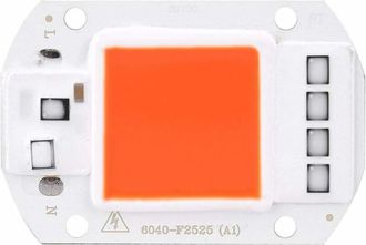 OEM [mai Usato]lampada Led Cob Fdit, 220 V Ca, Sorgente Luminosa Per Faretti Led Fai Da Te, Proiettori, Lampada A Risparmio Energetico, 50 W (arancione)