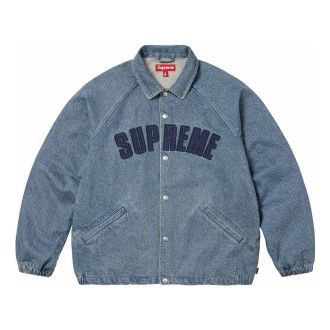 SUPREME Arc Denim Coaches Jacket Washed Indigo SS25J62-WASHED-INDIGO
