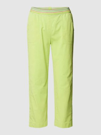 Toni Regular Fit Jogpants in verkürztem Schnitt Modell SUE in Hellgruen, Größe 36