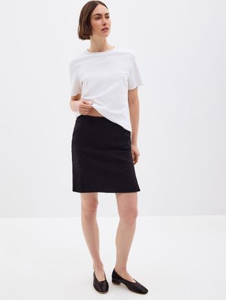 Contemporaine Womens Stretch bengaline skort