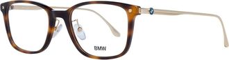 BMW Trapezium Optisch Montuur - Heren - Brillen - Bruin - ONE Size - Accessoires