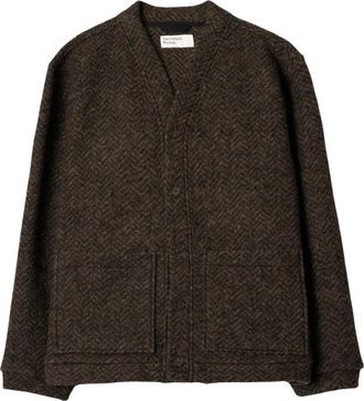 Universal Works Hombre, Jerseys, Marr&oacute;n, Talla: L