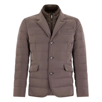 Moorer Jassen, Heren, Bruin, M, Polyester, Nomosos Jacket