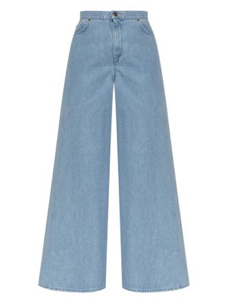 Max Mara cotton jeans - women - Cotton - 42 - Blue