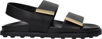 Tod's Tods Damess Leren sandalen zwart