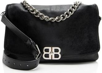 Balenciaga Pre-owned Handbags, female, Black, Size: ONE SIZE Pre-owned Leather balenciaga-bags