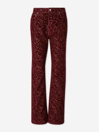 Paco Rabanne Straight Baggy Pants