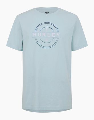 Hurley Hurley Mens Brnded Ss T Sn99 - Blue - Size: 2X large
