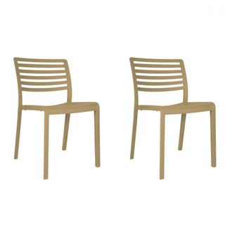 Resol Set 2 Sillas Interior, Exterior Arena Lama Resol