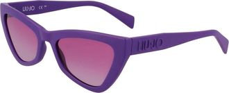 Liu Jo Paarse Injected Zonnebril