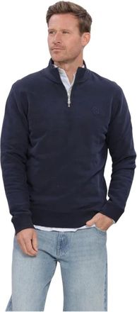 The Goodpeople Heren, Truien, Blauw, Maat: S
