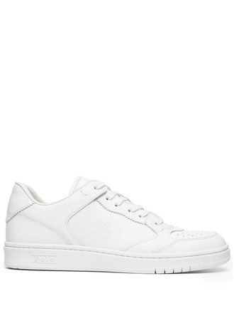 Polo Ralph Lauren Sneakers con inserti a contrasto - Bianco